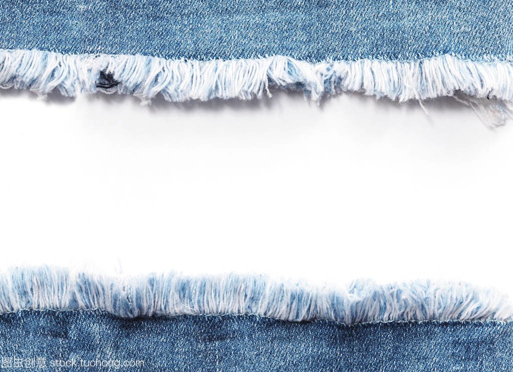 粗獷的時(shí)尚 邊緣幀下的藍(lán)色斜紋牛仔褲